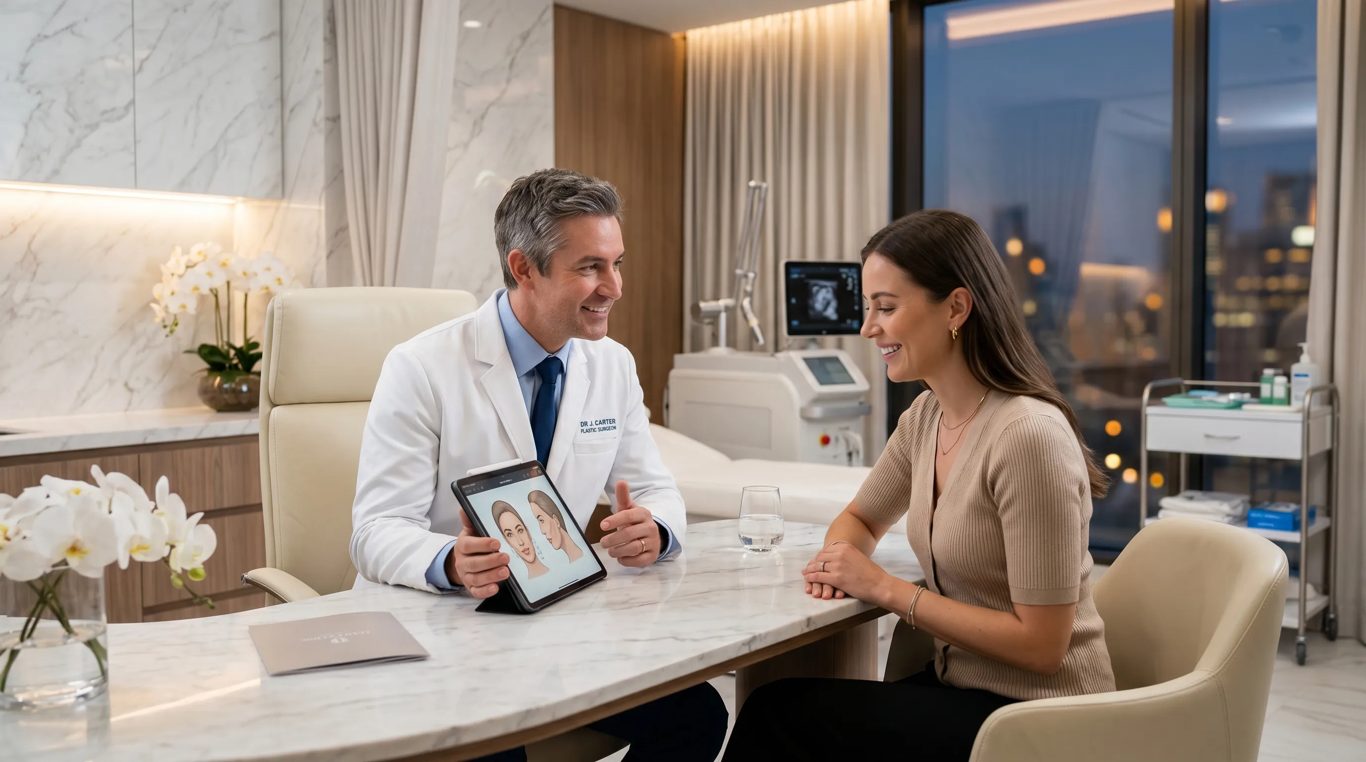 Adelaide Heart Clinic conducting examination